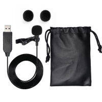 Mini Clip-on Video Recording Laptop USB Portable Lavalier Skype Lightweight Durable Microphone