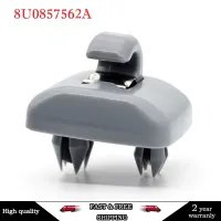 ✗○ 2Pcs For Audi A1 A3 A4 A5 Q3 Q5 S3 S4 S5 TT Allroad Grey Interior Gray Sun Visor Clip Holder Hook Bracket Hanger 8U0857562A