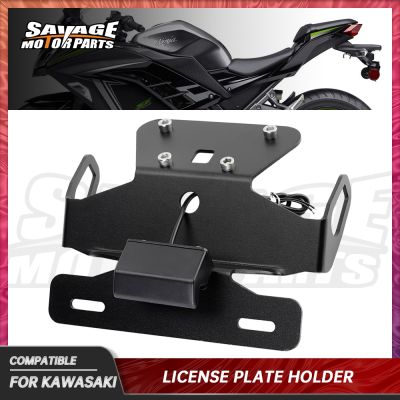 License Plate Holder Bracket For KAWASAKI Z250 Z300 NINJA 250 300 2013-2018 Motorcycle Parts Rear Tail Tidy Fender Eliminator