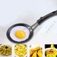 2021Mini Nonstick Frying Pan Flat Bottom Pancake Omelette Egg Pan with Anti-scalding Handle Kitchen Cookware