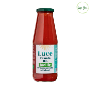 Sốt cà chua xay nhuyễn hữu cơ Passata húng quế 680gr - Luce