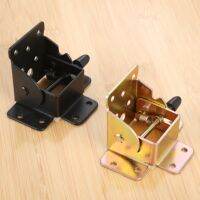 2x Metal Locking Folding Table Chair Leg Brackets Spring Cabinet Hinges Cupboard Door Furniture Hardware With Screws No-Drilling Door Hardware Locks