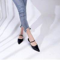 Summer Comfortable Pointed Toe Flats Women Mules