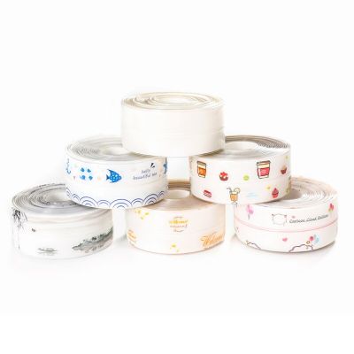 38mm*3.2M Kitchen Sink Waterproof Sticker  Anti-mold Bathroom Sealing Tape Stove Gap Self Adhesive Sticker Countertop Gap Strip Adhesives Tape