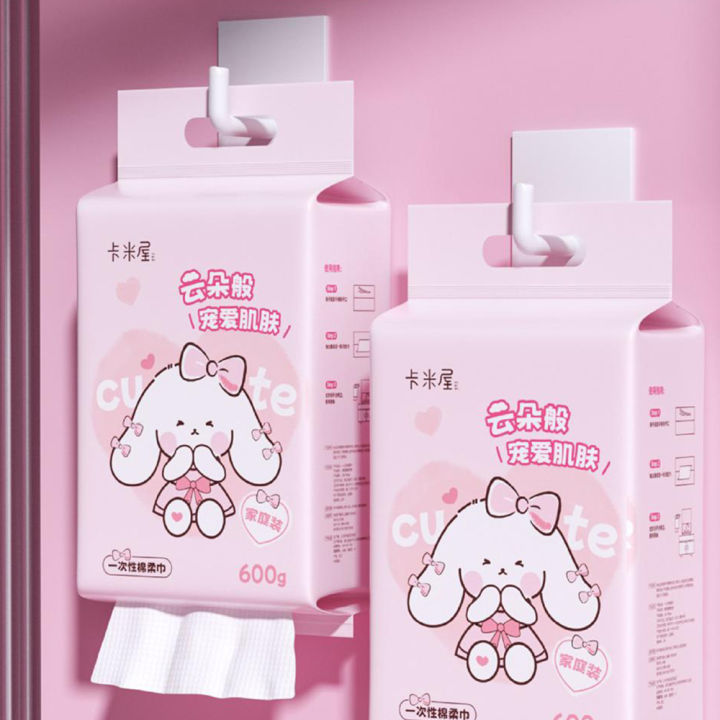 flewwer-ผ้าขนหนูผ้าฝ้ายนุ่ม-sanrio-ผ้าเช็ดมือเช็ดหน้าแบบแยกได้600ก-ลายมุกแบบเปียกและแห้งใช้ได้สองอย่าง