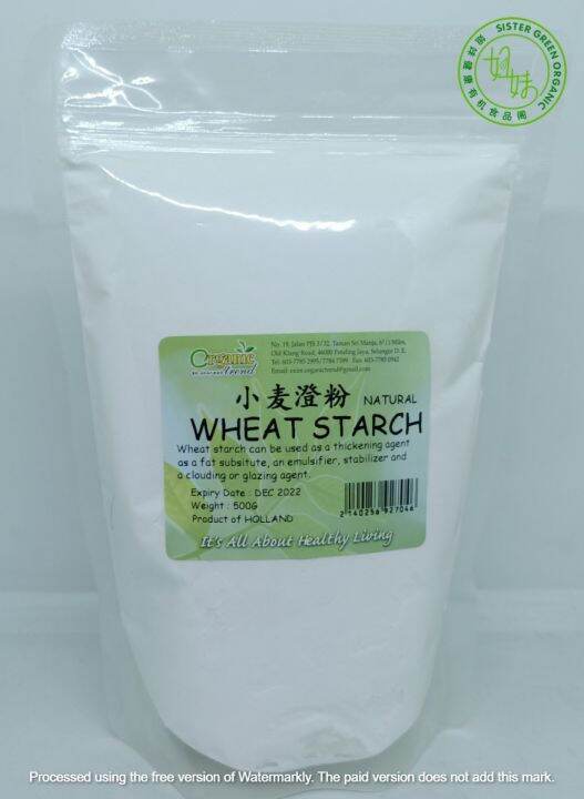 ORGANIC TREND WHEAT STARCH (500G) Lazada
