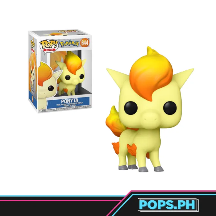 Funko Pop! Pokémon – Ponyta – Figurine Vinylée De Collection, Cadeau Idéal Pour Fans De Pokémon, 9,5 Cm