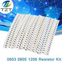 【CW】 33valuesX 20pcs 660pcs 0603 0805 1206 Resistor Kit Assorted 1R to 1M ohm 1 SMD Sample 3.3R 5.1R 10R 47R 62R 82R 1K 10K