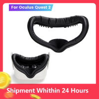 3in 1 PU Face Pad เบาะหน้ากากพร้อมวงเล็บป้องกัน Eye Pad สำหรับ Oculus Quest 2 Comfort VR อุปกรณ์เสริม