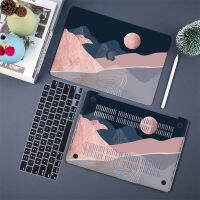 หินอ่อนใหม่เคสสำหรับ Macbook เคลือบโปร13 M2อากาศ15นิ้ว M1 A2941 A2337เรตินา13 A2779อุปกรณ์เสริมแล็ปท็อปผิวฝาแข็งฝาครอบแป้นพิมพ์ฟรีTH