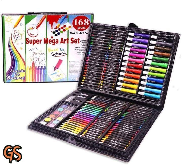 168pcs Art Supplies Set for Girls Deluxe Art Creativity Painting