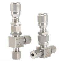 1/16" 1/8" 1/4" 3/8" 1/2" 2 3 4 6 8 10 12mm Tube Compreesion Union 304 316 Stainless Micro Regulating Metering Needle Valve