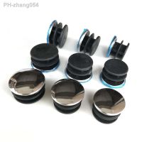 4pcs 20mm 22mm 25mm Stainless Steel Round Tube Pipe Inserts Plugs Blanking End Caps