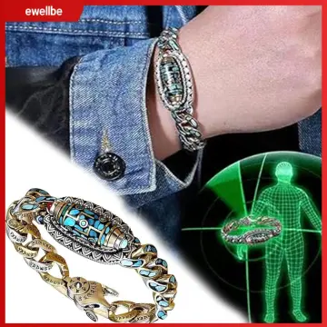 Quantum Quattro Crystal Mens Unisex Gemstone Reiki Energy Bracelet –  Spiritual Diva Jewelry
