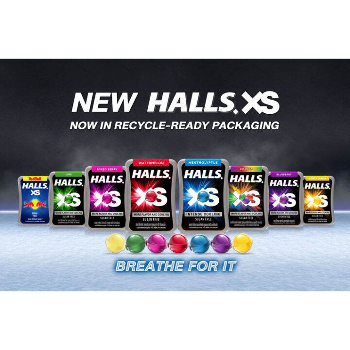 Halls XS SUGAR FREE Candy | Lazada PH