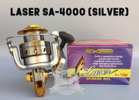 รอกสปินนิ่งเลเซอร์ LASER SPINNING REEL SA-4000 (มี 3 สี BLACK/ SILVER/GREY)