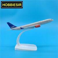 16ซม. 1:400อุปกรณ์ลงจอดเครื่องบินแอร์บัสโมเดล A330-300 SAS Scandianavian Airplane โลหะผสมของขวัญ W ฐานวาง Diecast