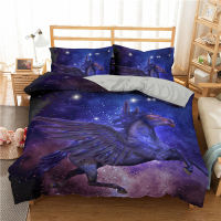 ZEIMON Dinosaur Children Bedding Set Single Bedding Sets Home Textile Unicorn Cartoon Lovely Kids Boys Girls Duvet Cover Set