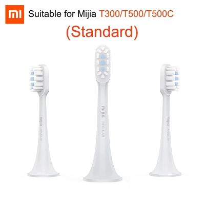 ต้นฉบับเหมาะสำหรับ Xiaomi MIJIA แปรงสีฟันไฟฟ้าพลังคลื่นเสียงหัว T100 T200 T301 T300 T500เปลี่ยนหัวแปรงสีฟัน T700 T500C