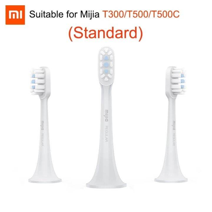 ต้นฉบับเหมาะสำหรับ-xiaomi-mijia-แปรงสีฟันไฟฟ้าพลังคลื่นเสียงหัว-t100-t200-t301-t300-t500เปลี่ยนหัวแปรงสีฟัน-t700-t500c