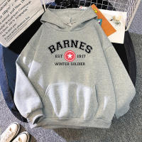 Harajuku Barnes 1917 Letter Print Hoodies Women Sweatshirt Cool Show Men Crewneck Sweatshirt Sudaderas Hoody Casual Pullover