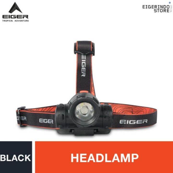 Lampu Seth Headlamp Eiger Black Lazada Indonesia