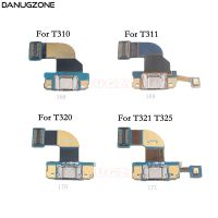 แท่นชาร์จ USB ช่องเสียบพอร์ตเชื่อมต่อปลั๊กหัวเสียบบอร์ดซ่อมโทรศัพท์มือถือสายยืดหยุ่นสำหรับ Galaxy T311 T310 /Tab Pro T325 T320 T321