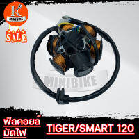 ฟิลคอยล์ มัดไฟ มัดข้าวต้ม TIGER120, SMART120 / ไทเกอร์120 สมาทร์120 ขดลวด 5 ก้อน สินค้าโรงงาน เกรดดี (คอยล์แสง) ฟิวคอยล์