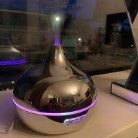 Electroplate Aroma Diffuser Aromatpy Humidifier 300ml Ultrasonic Oils Humidificador 4 Time for Home Decor Office BPA Free