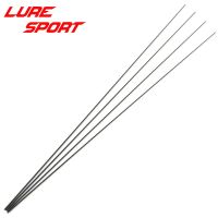 LureSport 4pcs 50cm Solid carbon rod Tip blank no paint Rod building components Fishing Pole Repair DIY Accessories Accessories