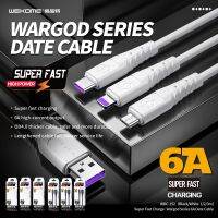 WEKOME WDC-152 สายชาร์จ Super fast charge 6A ใช้สำหรับ 1M 2M 3M ForL / Micro / Type-C พร้อมส่ง