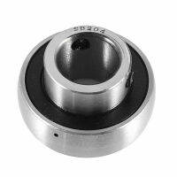 Steel SB204 Ball Insert Mounted Bearing 20 x 47 x 14mm.