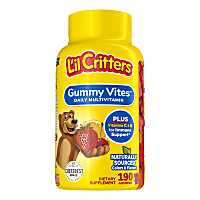 พร้อมส่งมว๊ากกก Lil Critters Gummy Vites 190 ชิ้น กัมมี่วิตามินรวม A B C D Zinc เพิ่มความอยากอาหารเสริมภูมิคุ้มกัน