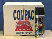 สีสเปรย์  สีดำ  COMPAC