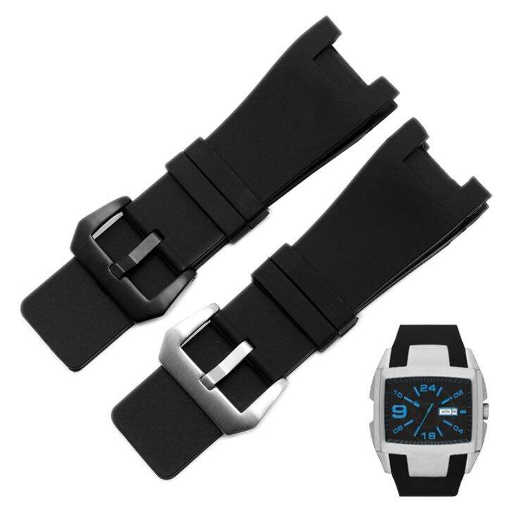 Fashion Smart Rubber 34 mm Watch Band Replacement DZ1329_K0037976 main image 0