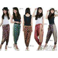 Colorful joger batik Trousers For Women