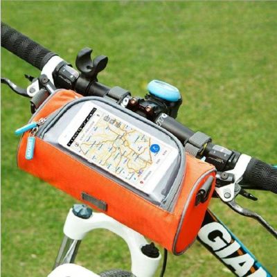 Electric bike bag waterproof front bag riding mobile phone bag mountain bike bag electric car front bag accessories