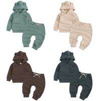 (TER)Outwear Kids Clothes Baby Outfit Sweater Pants Sets Toddler Girl Mother Boy Spring Stuff Costume Children Sweatshirt Wear Suit