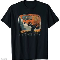 Harry magic potter （Hogwarts） graphic T-shirt for men