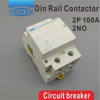 【Taiyong Electric】TOCT1 2P 100A 2NO 230V 50/60HZ Din Rail ในครัวเรือน Ac Modular Contactor