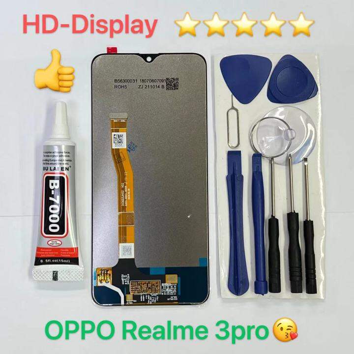 ชุดหน้าจอ-oppo-realme-3pro-แถมกาวพร้อมชุดไขควง