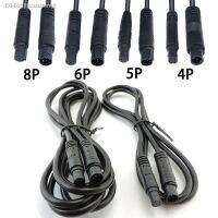 ✾ 4pin 5pin 6pin 8pin Male to Female Cord Car DVR Camera Extension connector Cables HD Monitor Vehicle Rear View Camera Wire M20