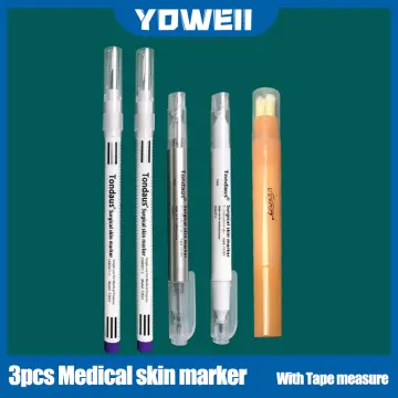 Tattoo, Piercing, Surgical Skin Marker + Sterile Ruler - Esthetic World  Beauty - Online Shop