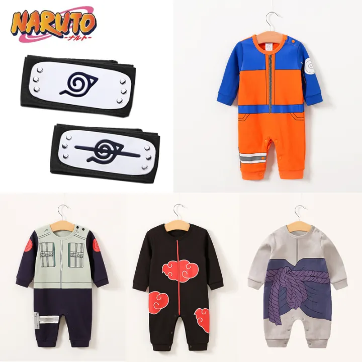 Anime Baby Costume For Naruto Uchiha Sasuke Kakashi Cosplay Jumpsuit ...