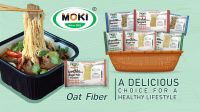 เส้นโอ๊ตไฟเบอร์ผสมบุกMoki  คีโต คลีน keto ทานได้ Oat Fiber Fettuccine with Konjac