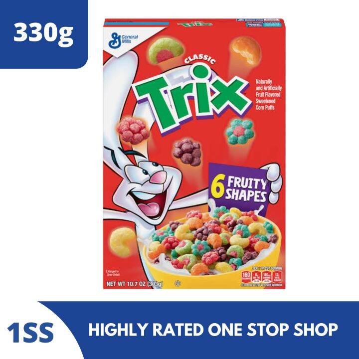 Trix, Fruit Flavored Corn Puffs Cereal 330g | Lazada PH