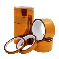 【LZ】 A impressora 3d parte a fita adesiva de isolamento térmica resistente de alta temperatura da isolação 3 tape 100mm x 33m do poliimida de bga kapton do calor