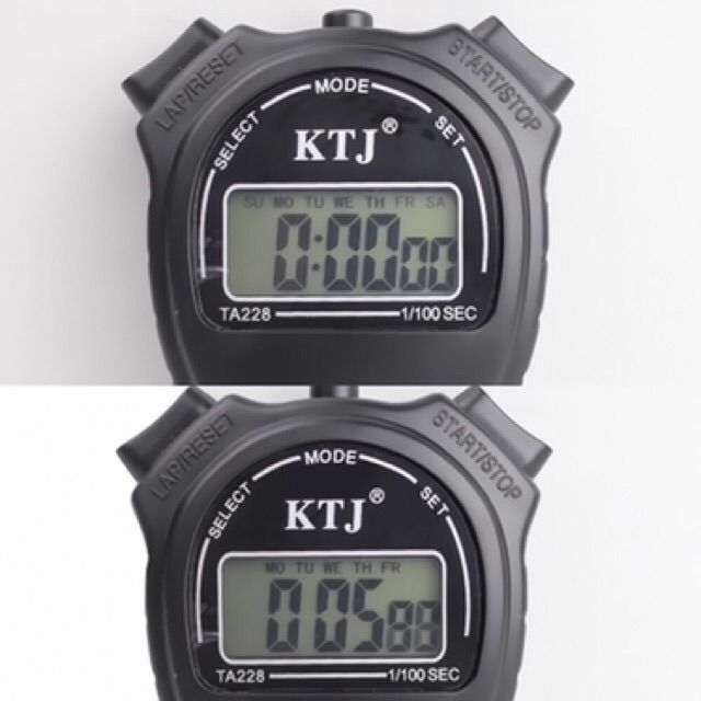 จับเวลากีฬา-นาฬิกาจับเวลาเเข่งกีฬา-ktj-tf-288-ของเเท้-นาฬิกาจับเวลา-รุ่น-ta-228-จับเวลาวิ่ง-จอใหญ่