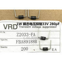 5pcs Z2033 Z2033-FA 1W 33V Diode Bipolar Transient Voltage Suppressor new original