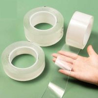 ✖✆♨ Nano Tape Transparent Double Sided Tape Strong Self Adhesive Household Gadgets For Fixing Carpet Slots Reusable Waterproof Tapes